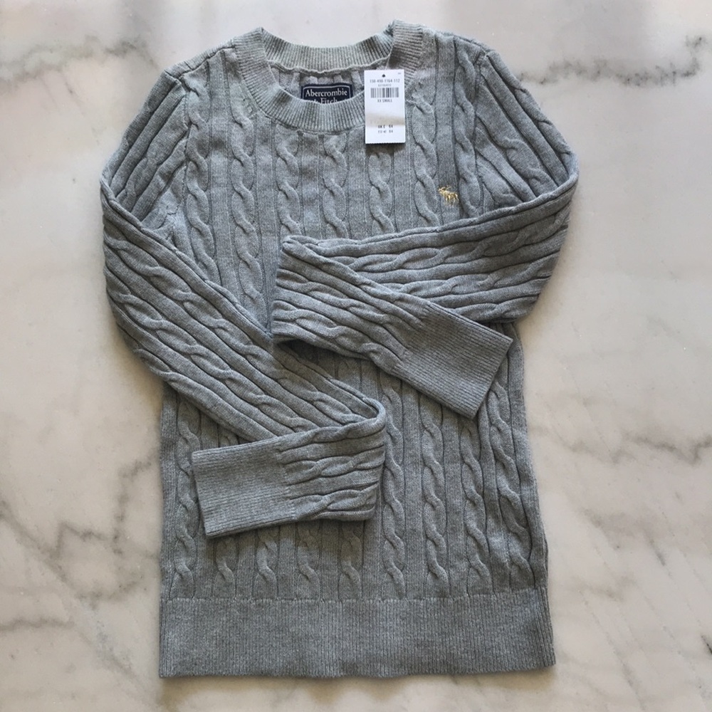 Abercrombie & Fitch Cable Knit Sweater